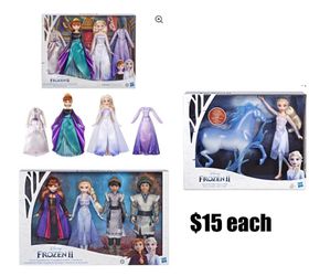 Disney Frozen 2 Forest Playset, Includes Anna, Elsa, Ryder & Honeymaren Dolls Thumbnail