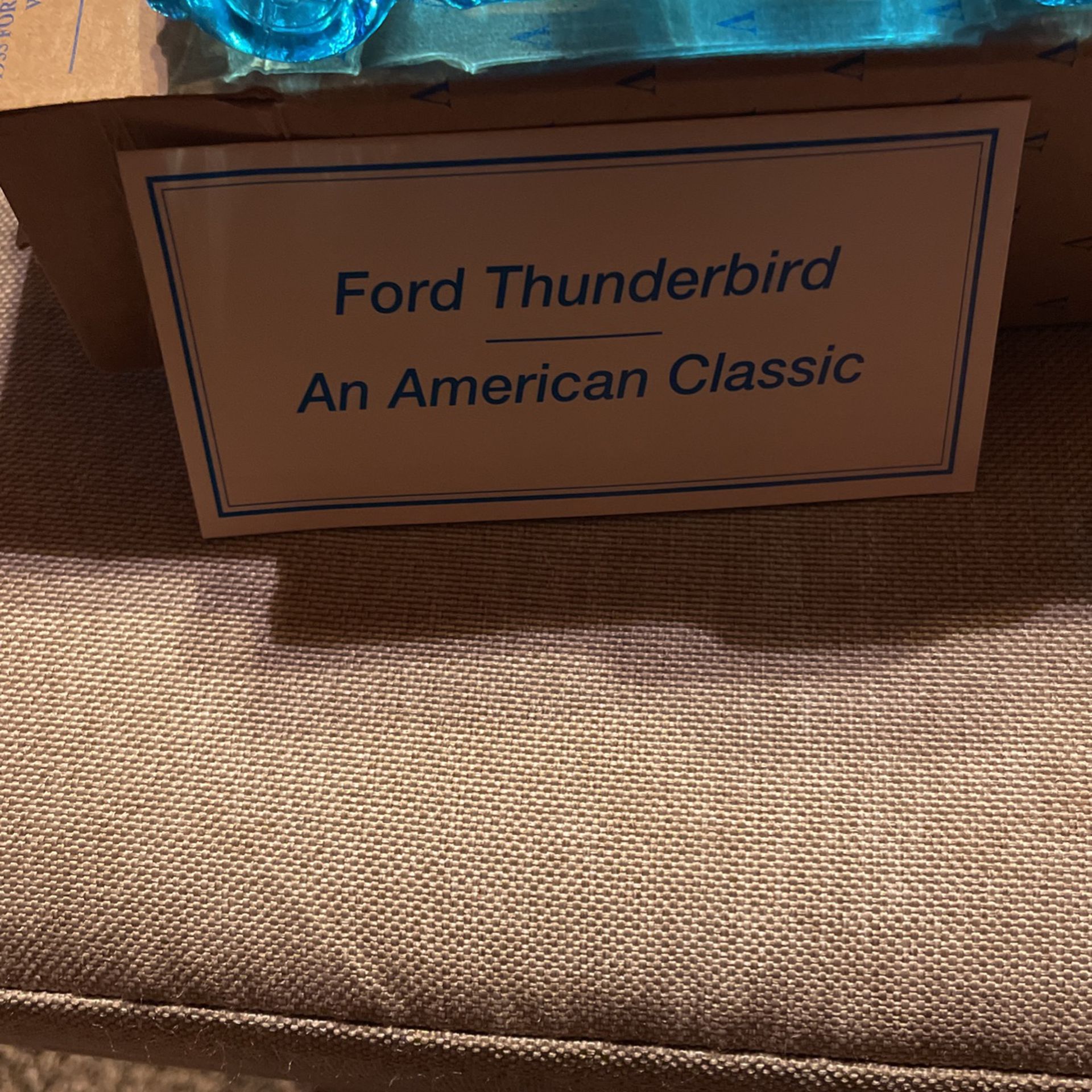Avon Ford Thunderbird After Shave