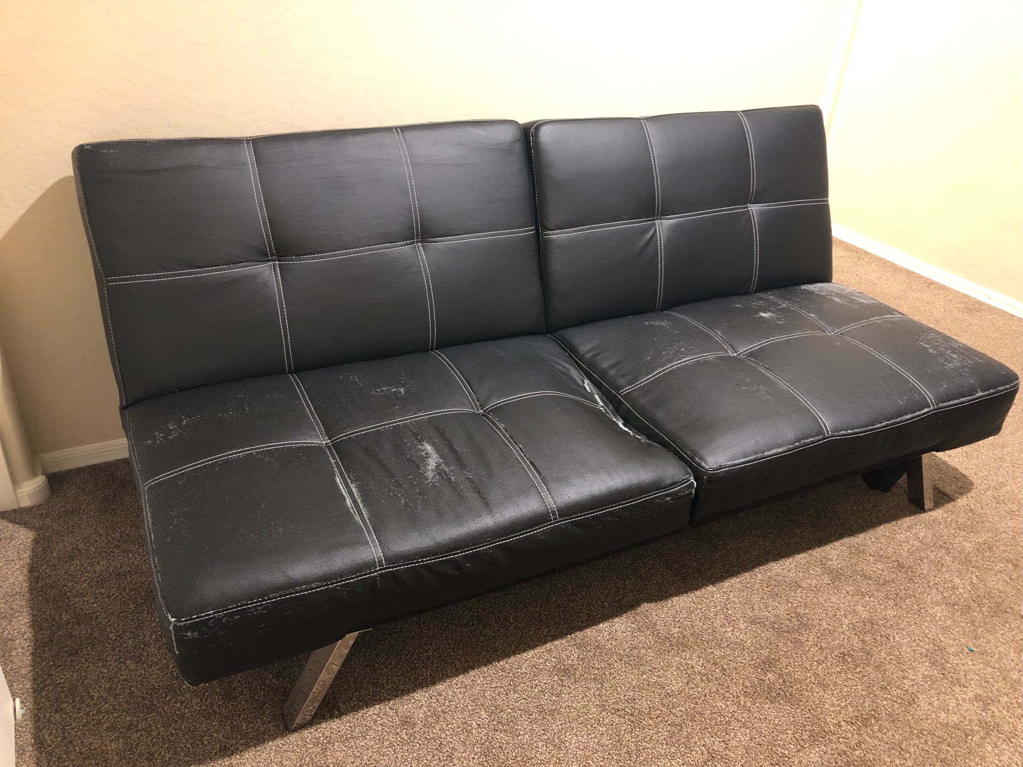 Leather Futon