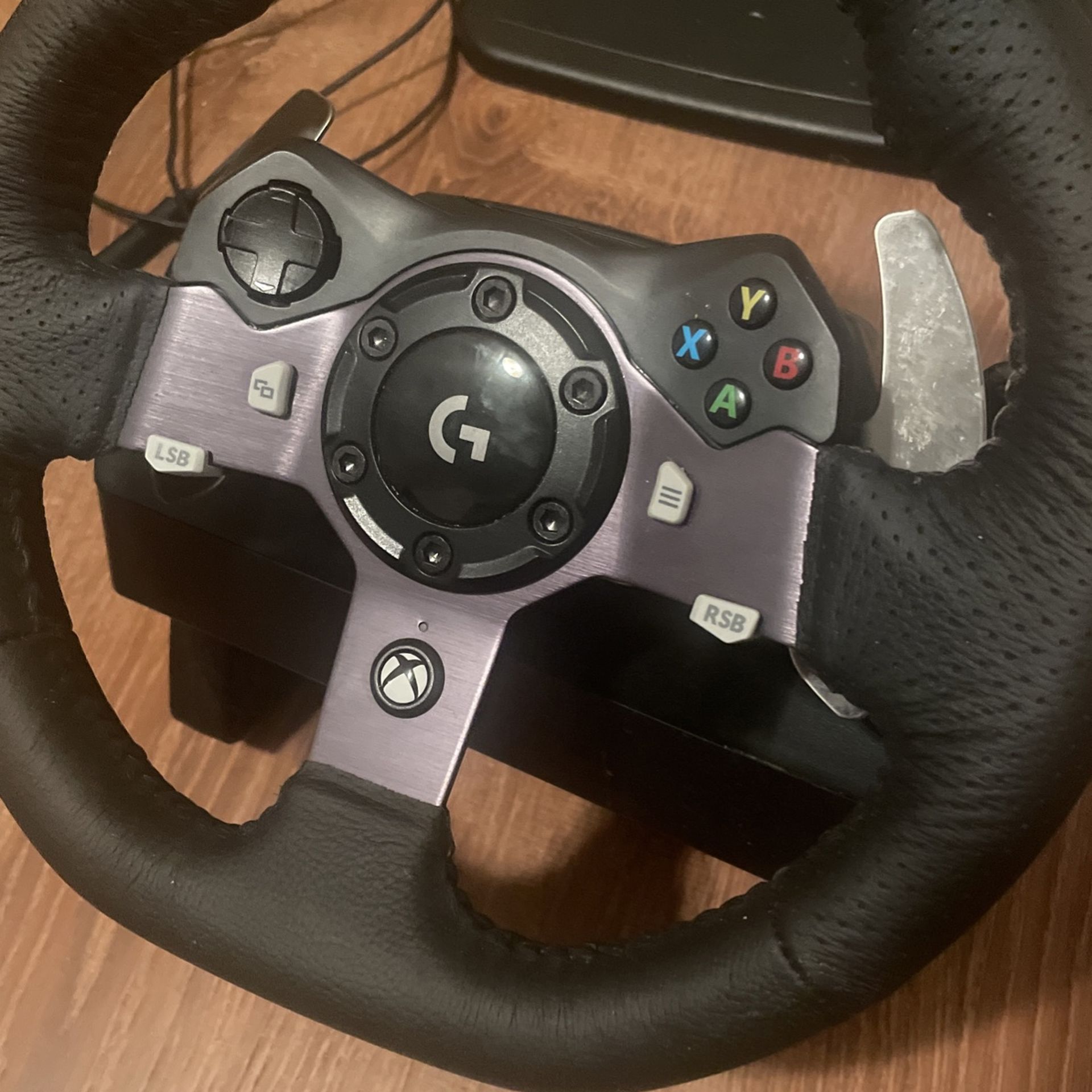 logitech G920 racing wheel
