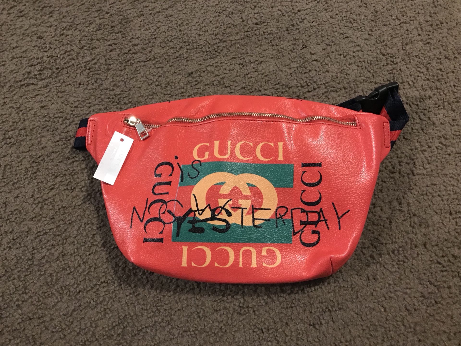 Red Fanny pack