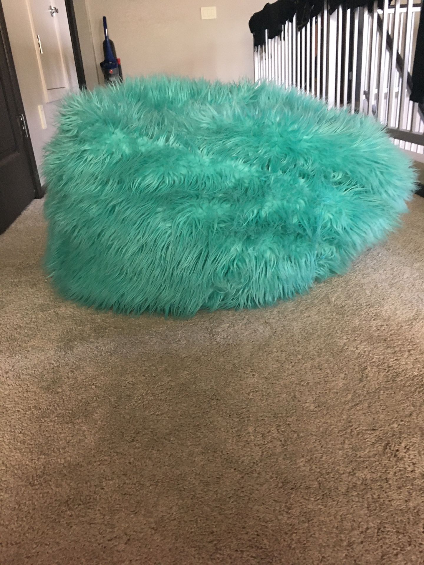 Pottery barn teen bean bag and phone bag