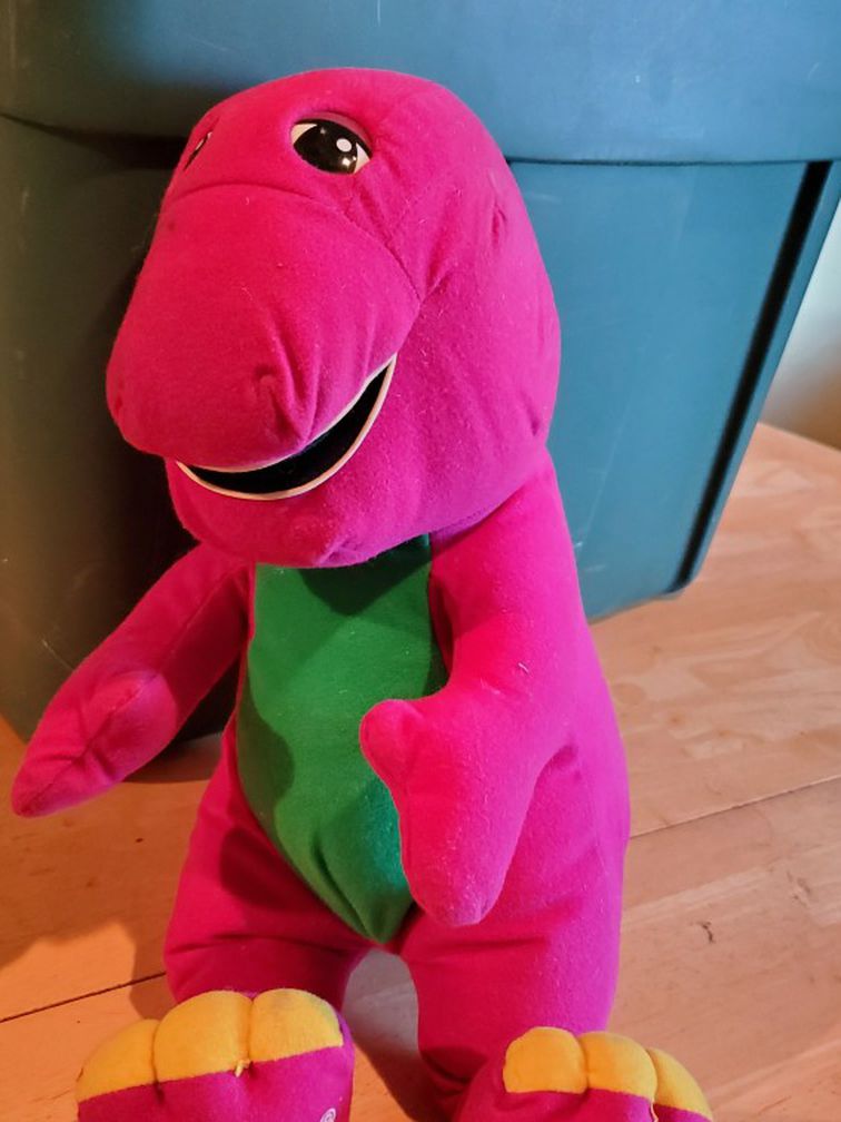 Barney Stuffed Animal