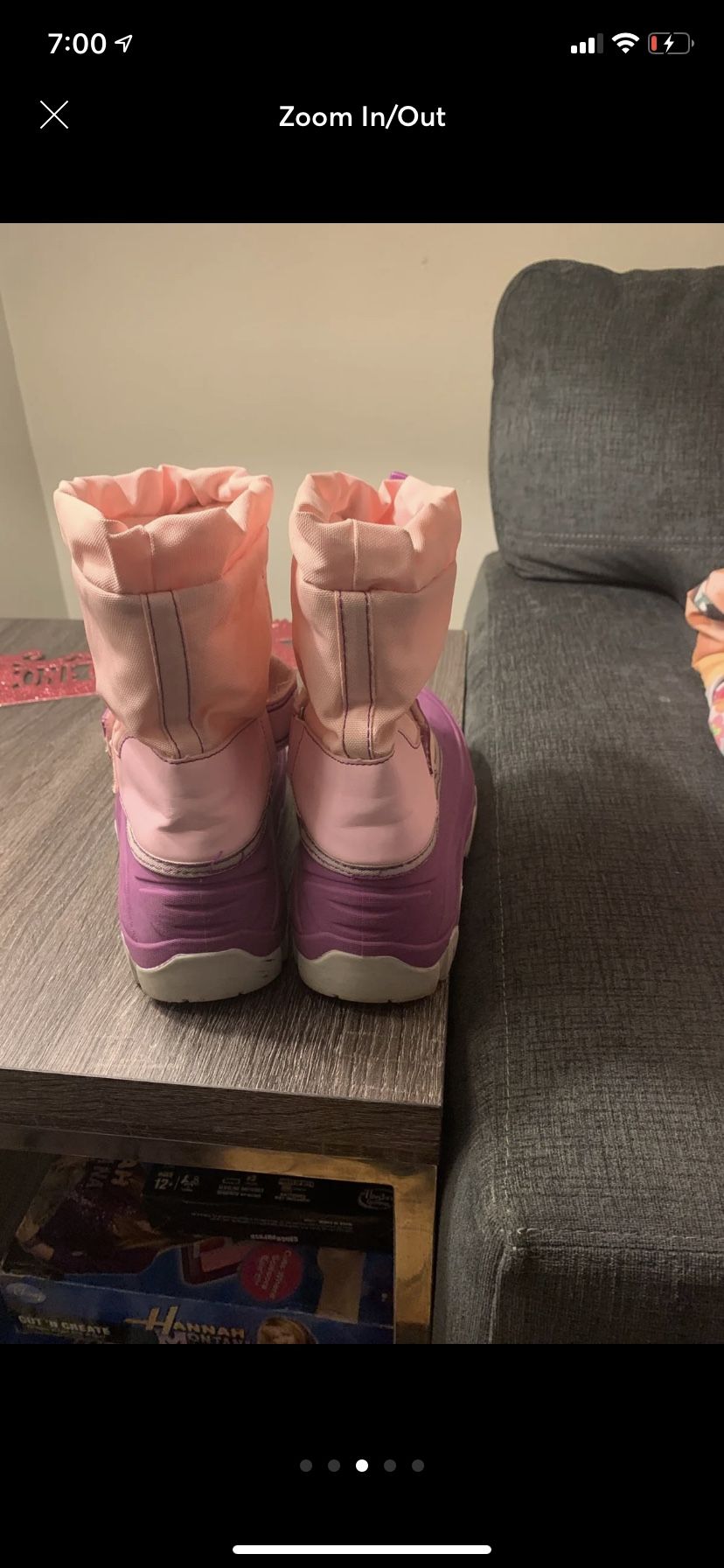 Kids snow boots