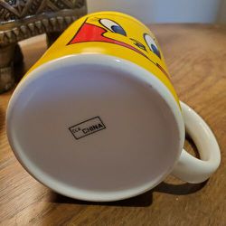 Tweety Bird Coffee Mug Cup Warner Bros 1991 - "I Tawt I Taw A Puddy Tat" Thumbnail