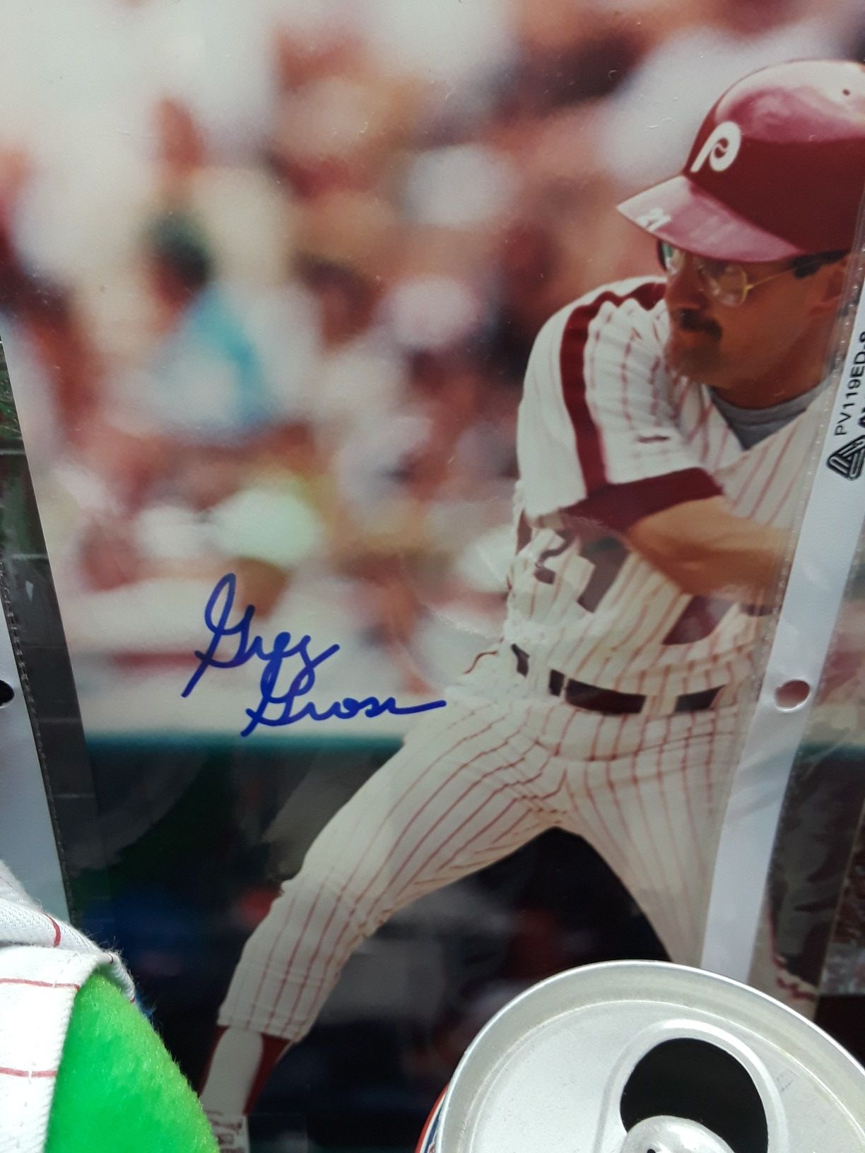 Philadelphia Phillies autographs Sports Illustrated collectibles plush Pez can