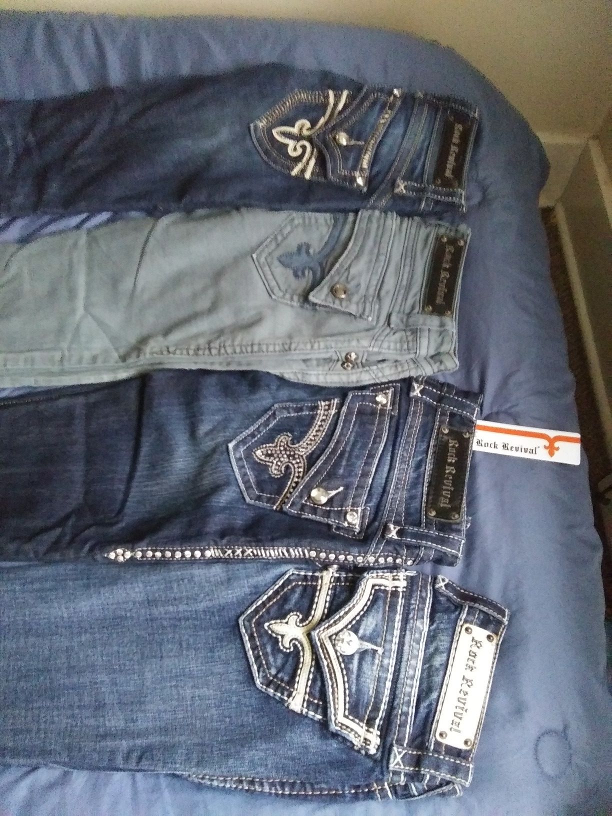 10 pair womens rock size 24 and 25
