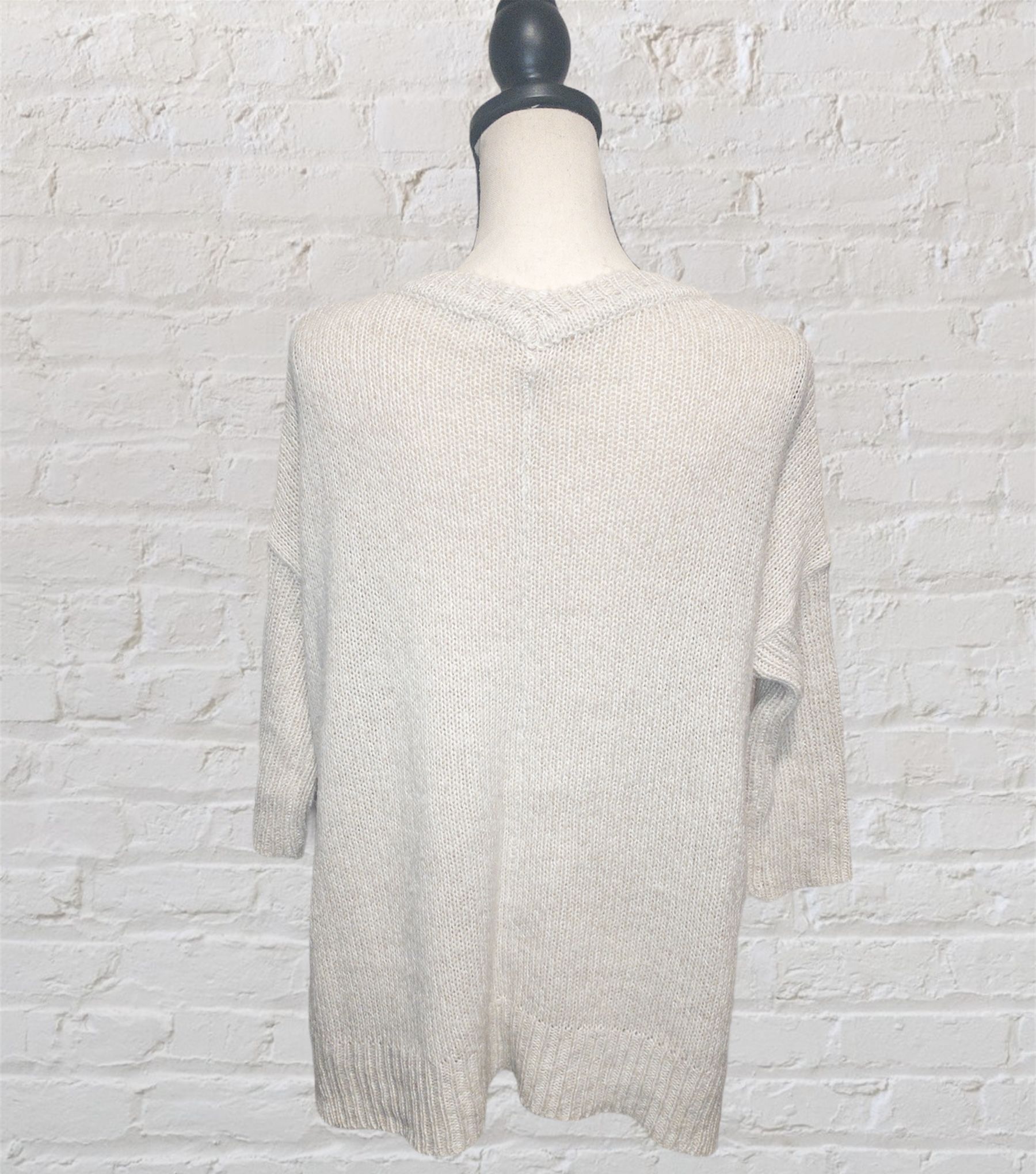 RD Style X Francesca’s V Neck Poncho Sweater