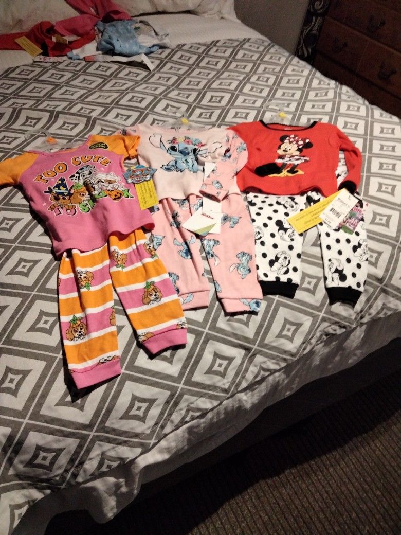 Pijamitas Para Niña De 3 Y 4 Años