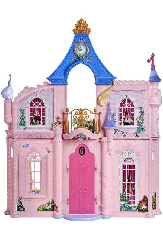 Disney Princess Fashion Doll Castle, Dollhouse 3.5 feet Tall with 16 Accessories and 6 Pieces of Furniture (Amazon Exclusive)