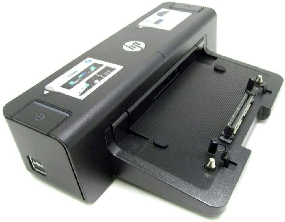 New Genuine Dock for HP Elitebook Probook Docking Station Port Replicator with 90W AC Adapter A7E34AA