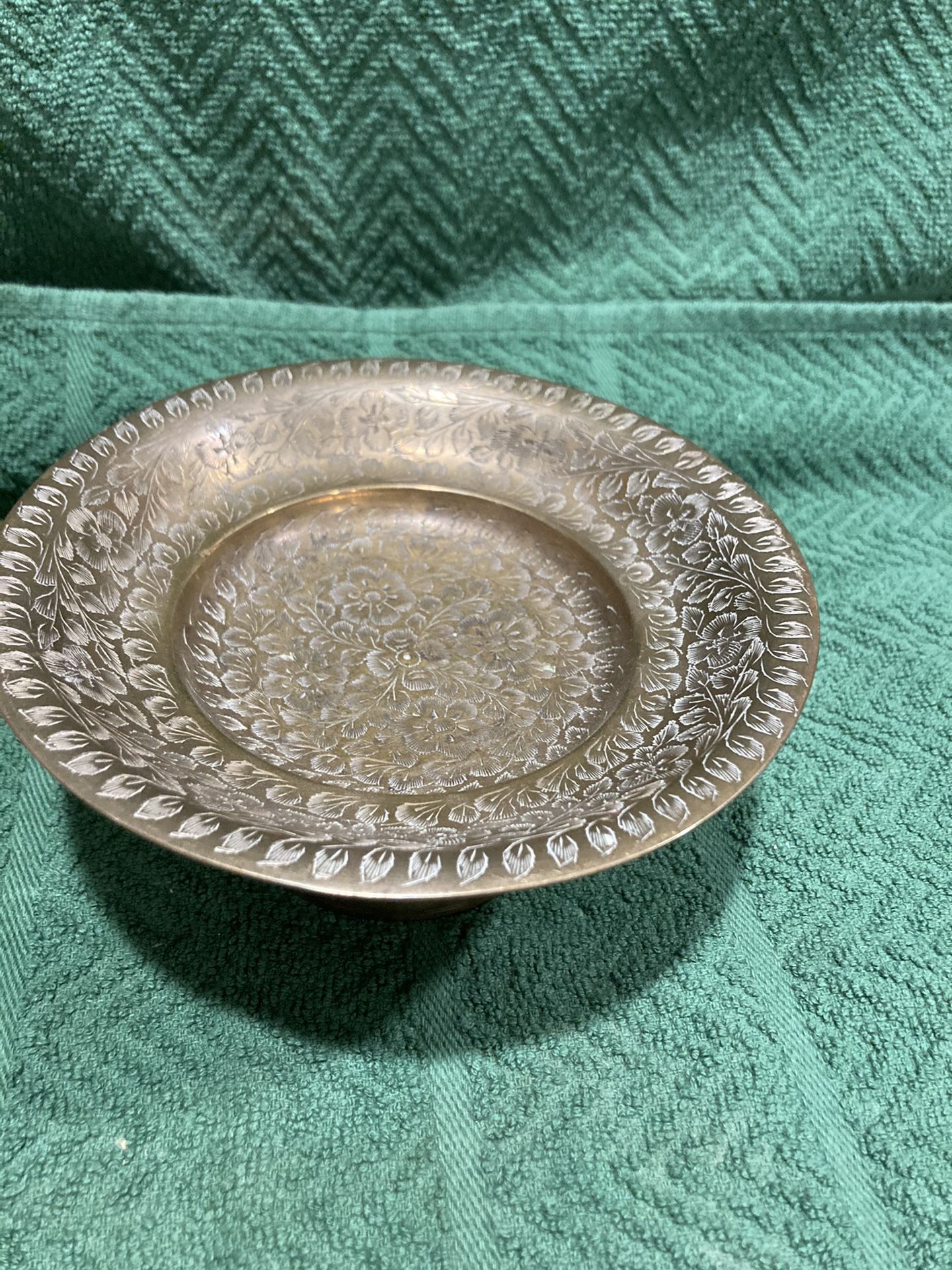 Solid Brass Candy Dish