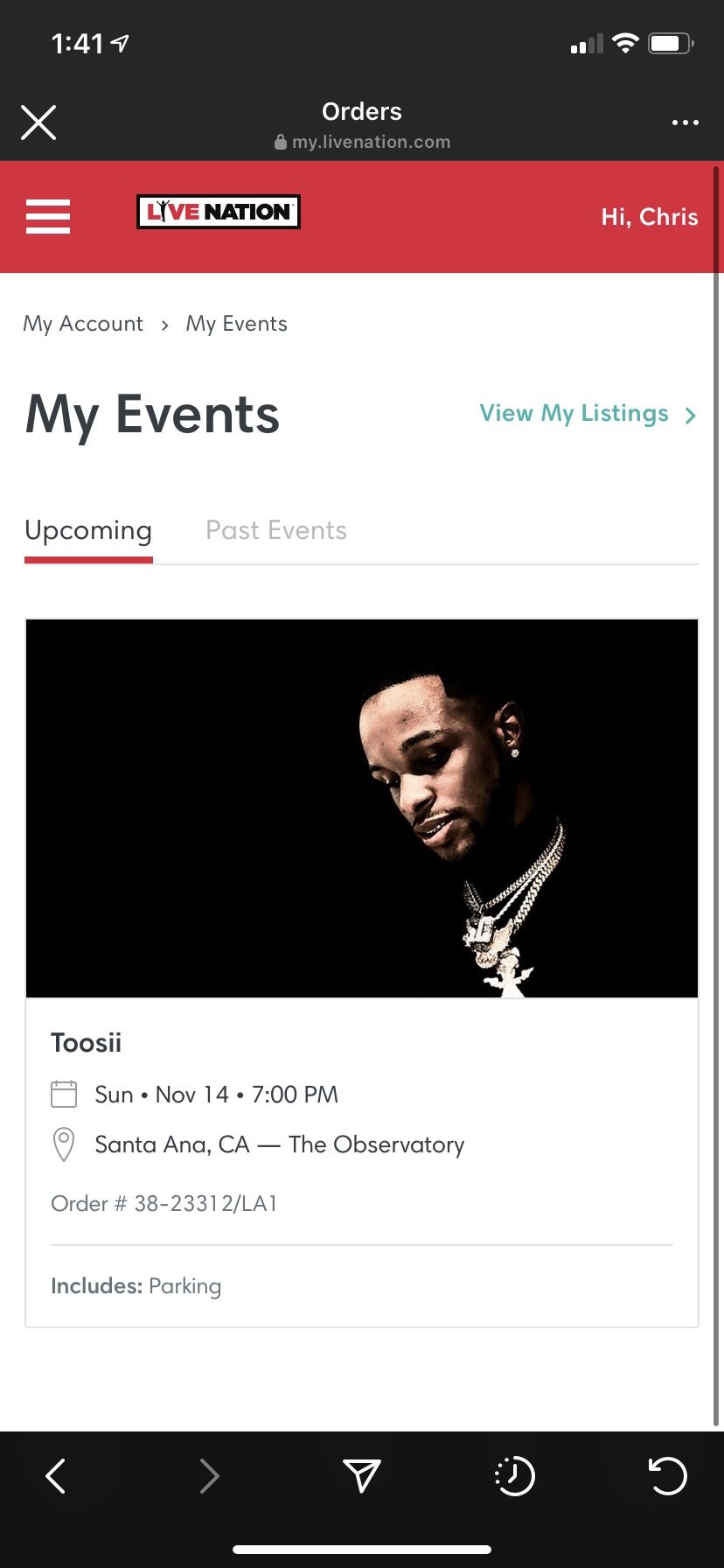 Toosii Concert Tickets