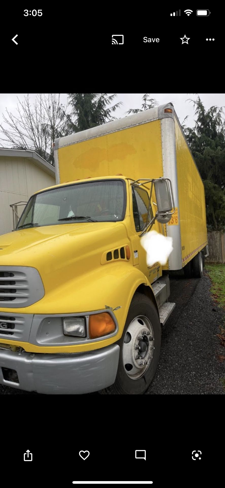 26’ Box Truck Sterling Acterra 2007 Clean Title On Hand