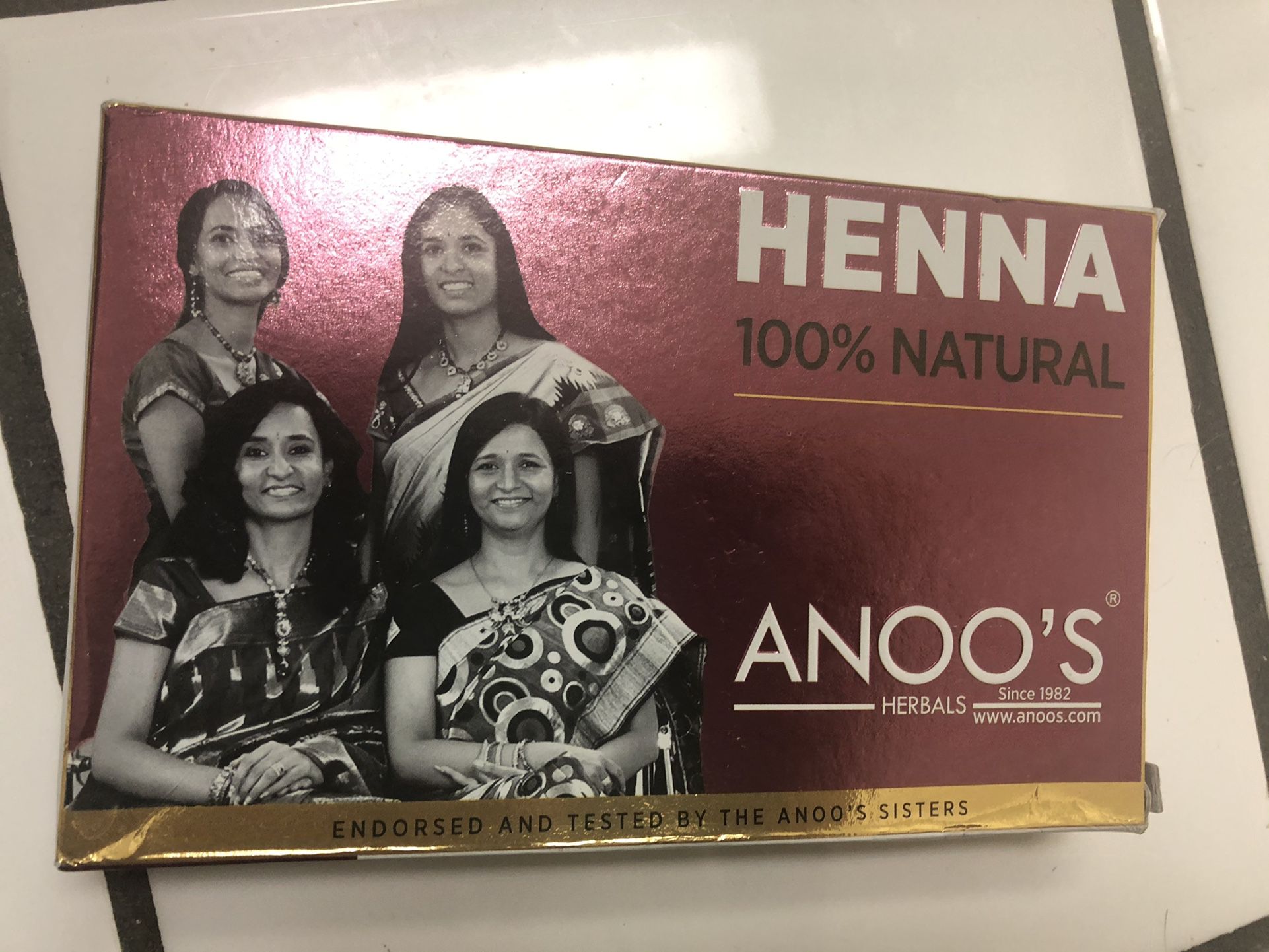 Brand New Sealed Henna For Hair All Natural With No Chemicals