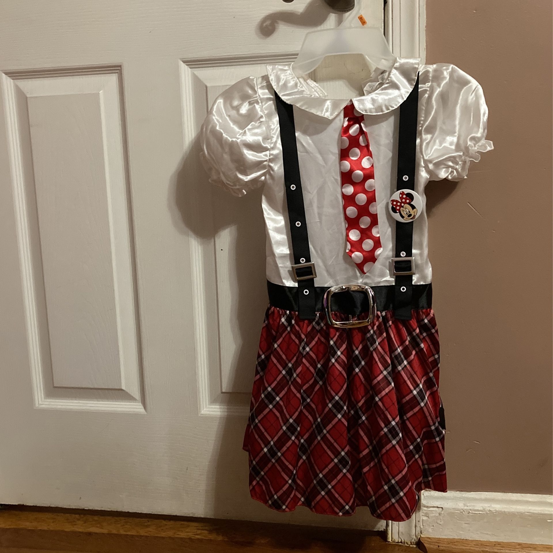 Minnie Mouse Costume Size Medium 8-10