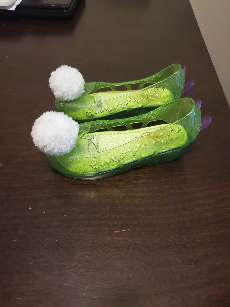 Tinkerbell Shoes Toddler Girls Size 11 12 Disney