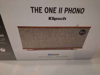 KLIPSCH ONE II BLUETOOTH/PHONO/AUX SPEAKER  Thumbnail