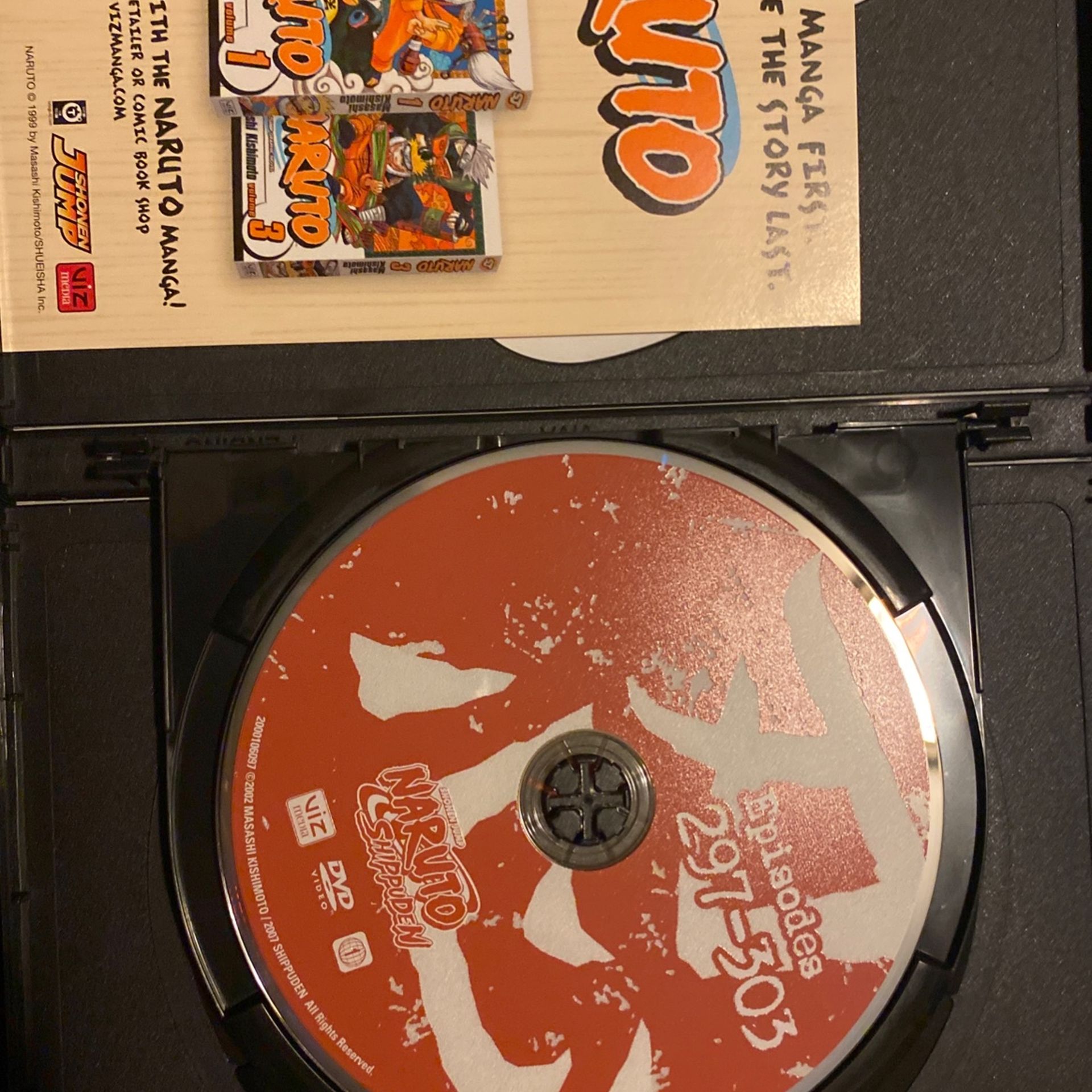 NARUTO SHIPPUDEN (24&25) 4 DISCS SET
