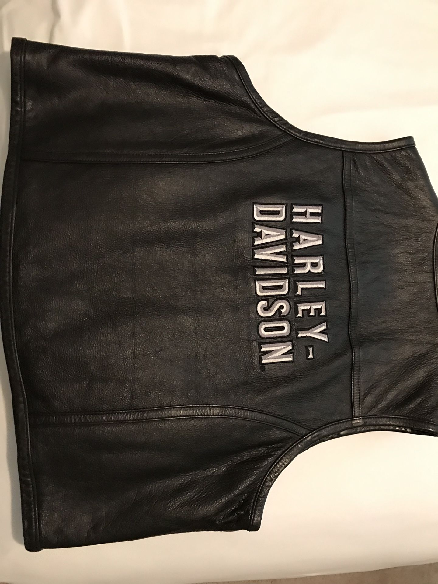 Harley Davidson Leather Vest Women’s