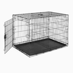 Amazon Basics Foldable Metal Wire Dog Crate with Tray 42-inch , Single Door Styles

 Thumbnail