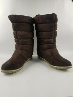 Nana Collection Shoes Women's Faux-fur Lined Mid-Calf Winter Boots Thumbnail
