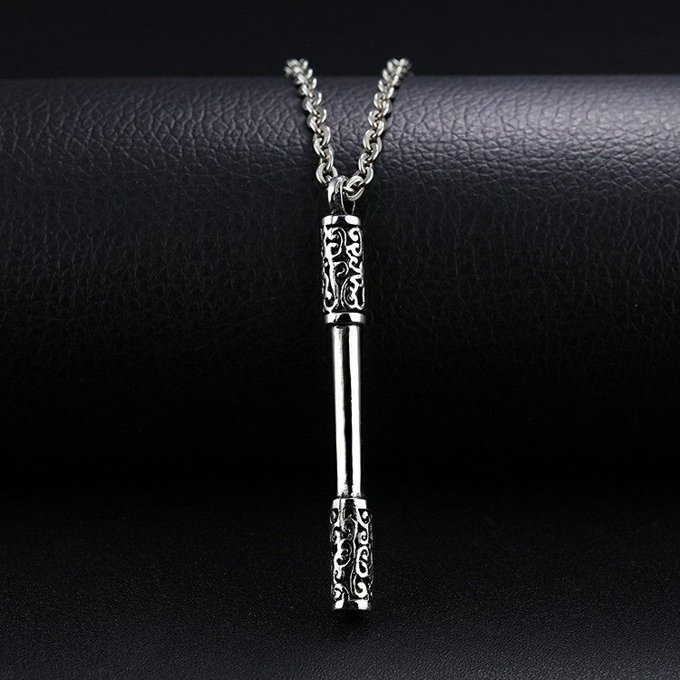 "Stainless steel sticks pendant necklace for women/men, N90201P208