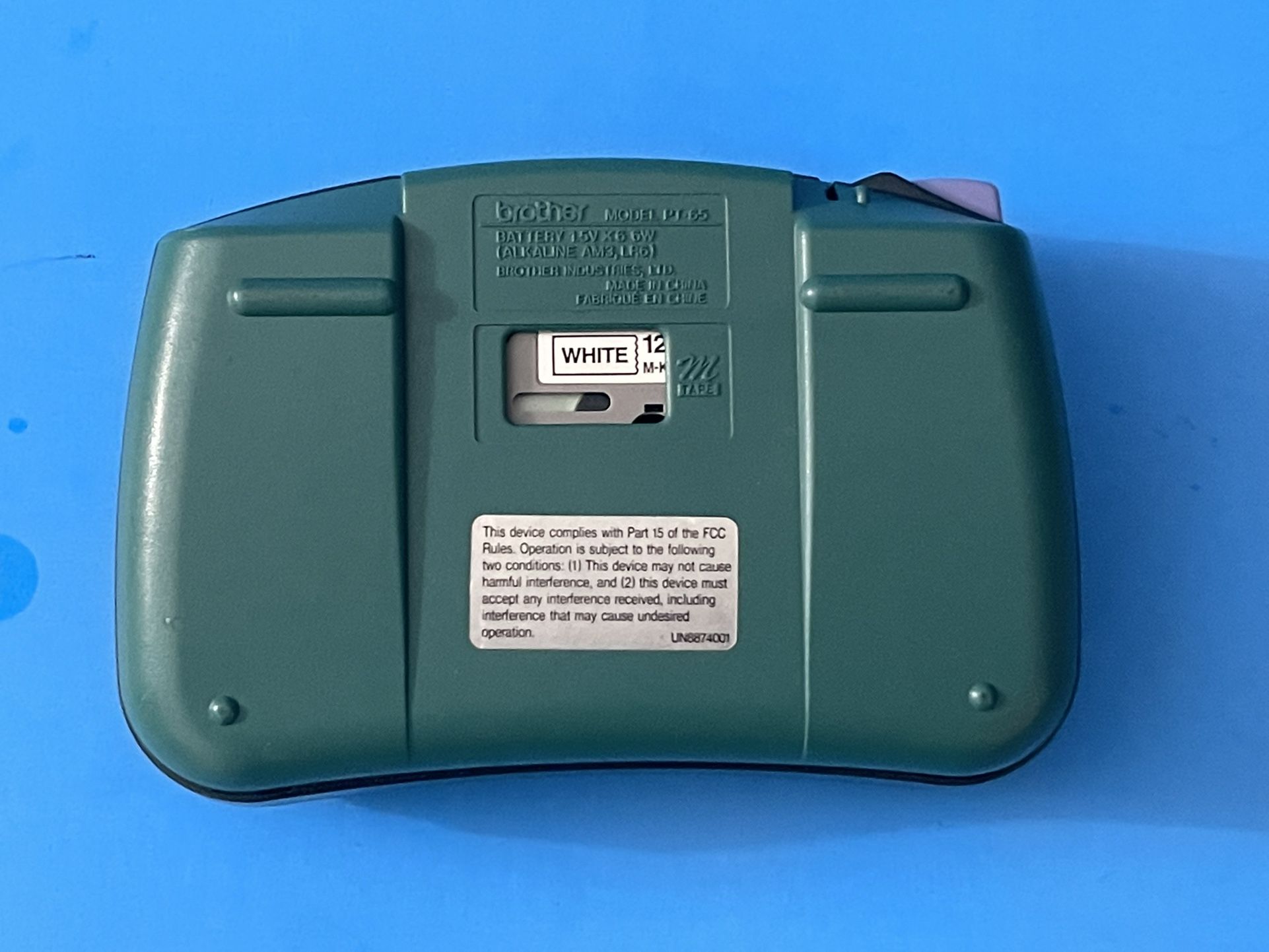 BROTHER Model PT-65 LABEL MAKER +TAPE P-Touch Home & Hobby Handheld TESTED WORKS