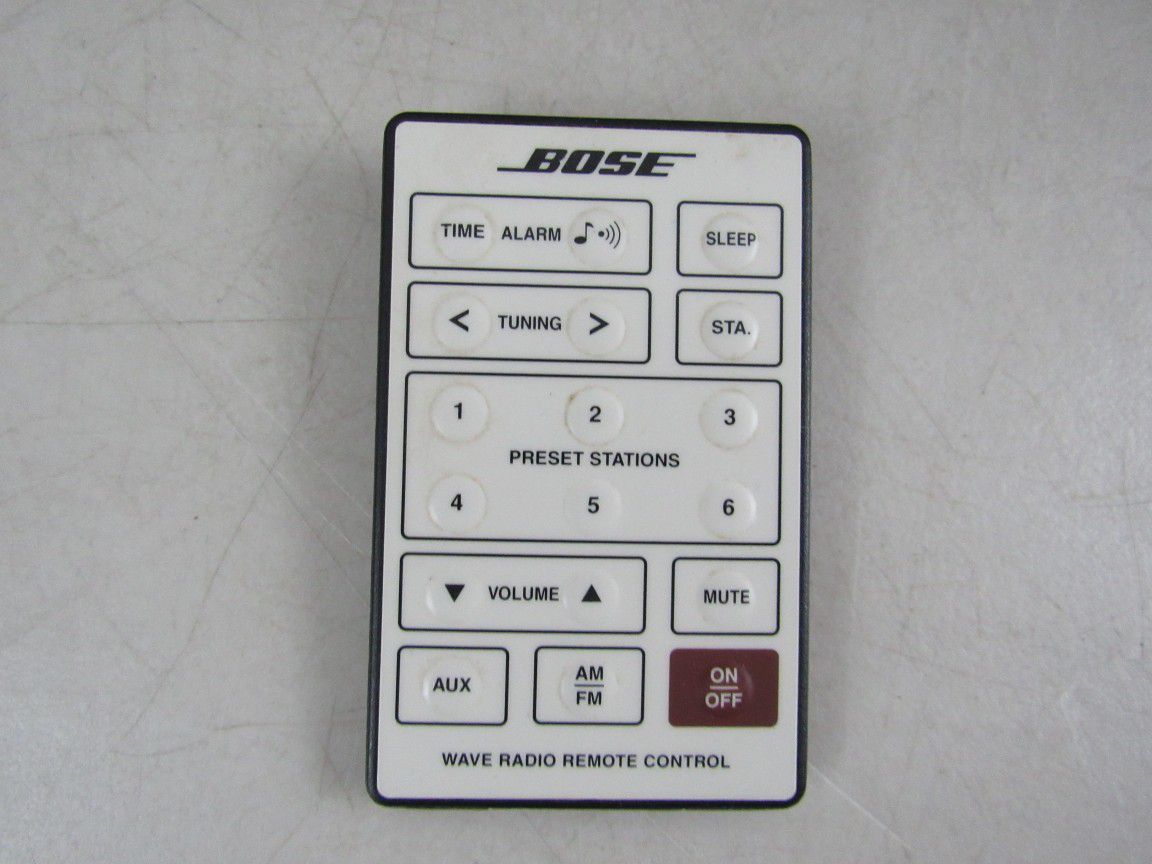 Bose Wave Radio Alarm Clock AWR1RW With Remote

