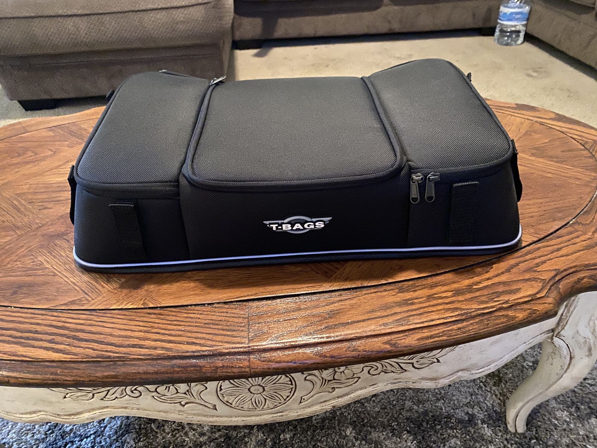 Leather cover, Harley bra for your travel pack