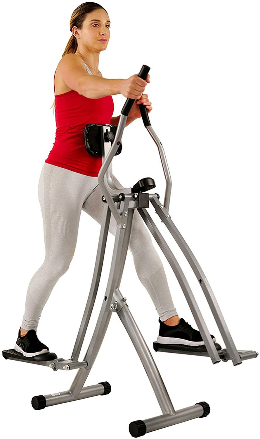 Aerobic Air Walk Trainer Elliptical Machine Glider with Monitor