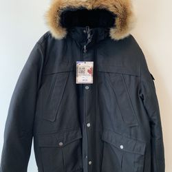 Pajar Canada Parka Real Fur Coat Black Pajar Thumbnail