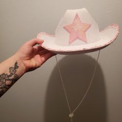 Pink Cowgirl Hat  Thumbnail