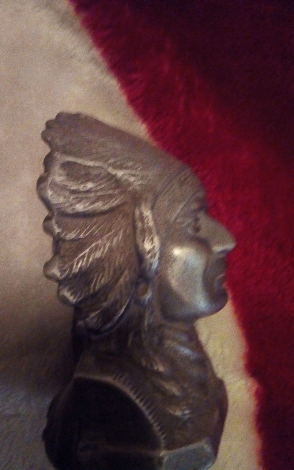 Indian motorcycle bank metal 3x5 inches