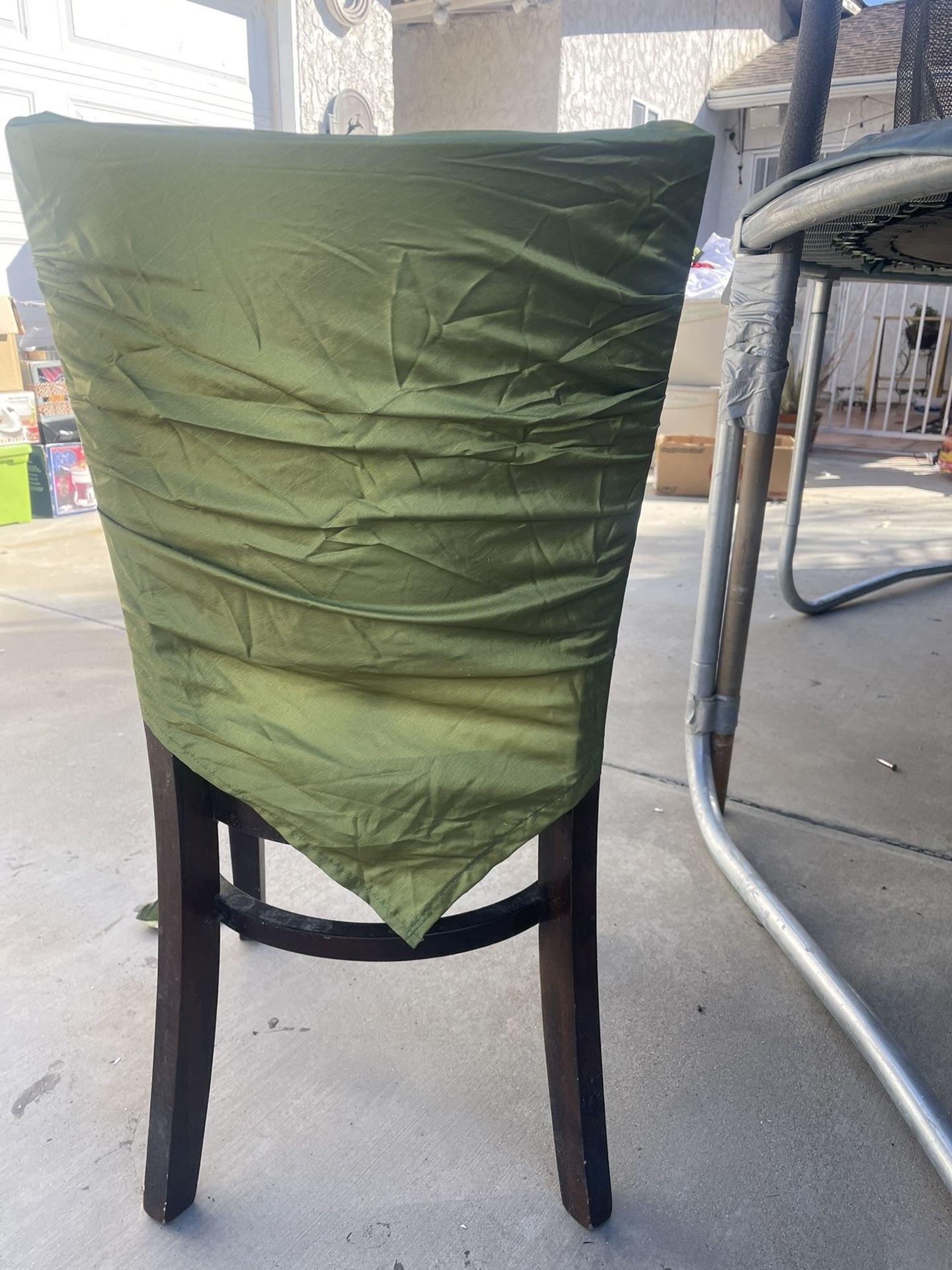 Chair Covers And Matching Table Clothes