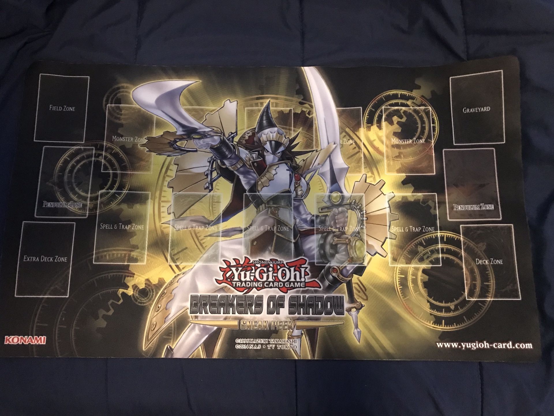 Breaker Of Shadow Yu-Gi-Oh Playmat