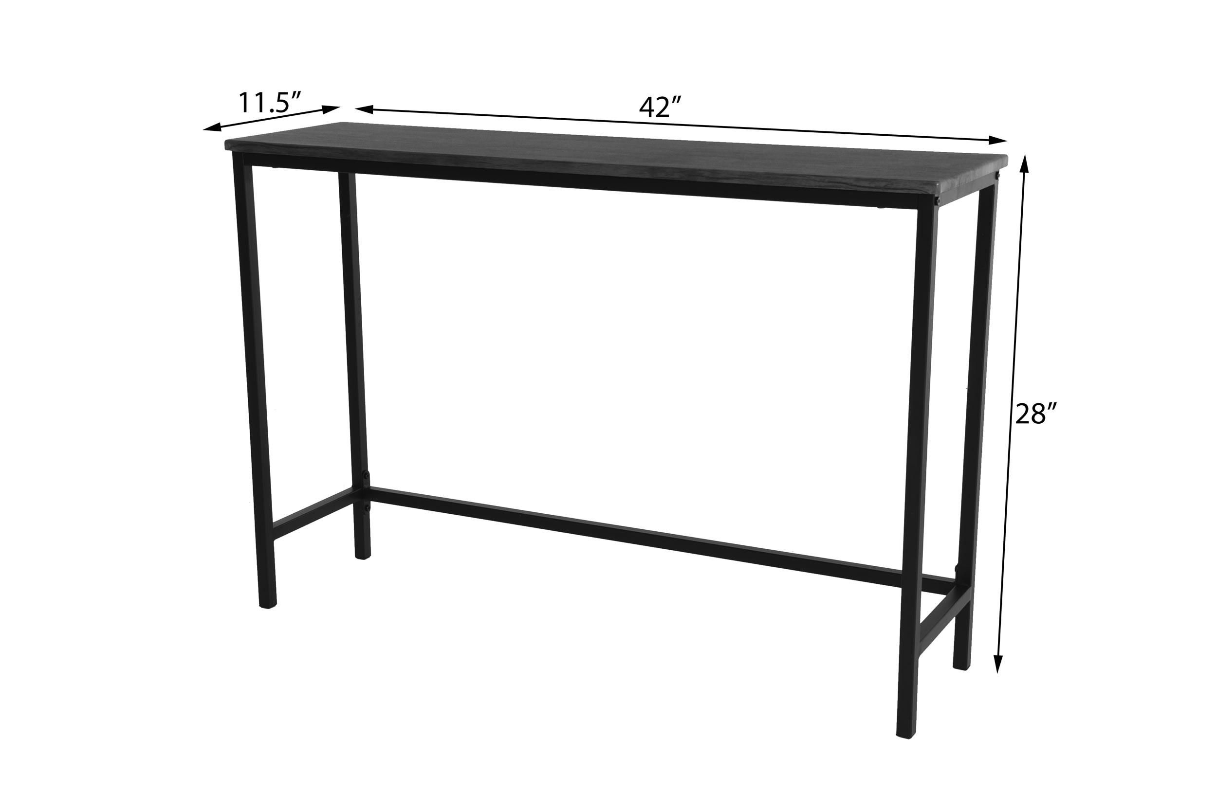 Zenvida Sofa Console Table For Hallway Entryway Living Room