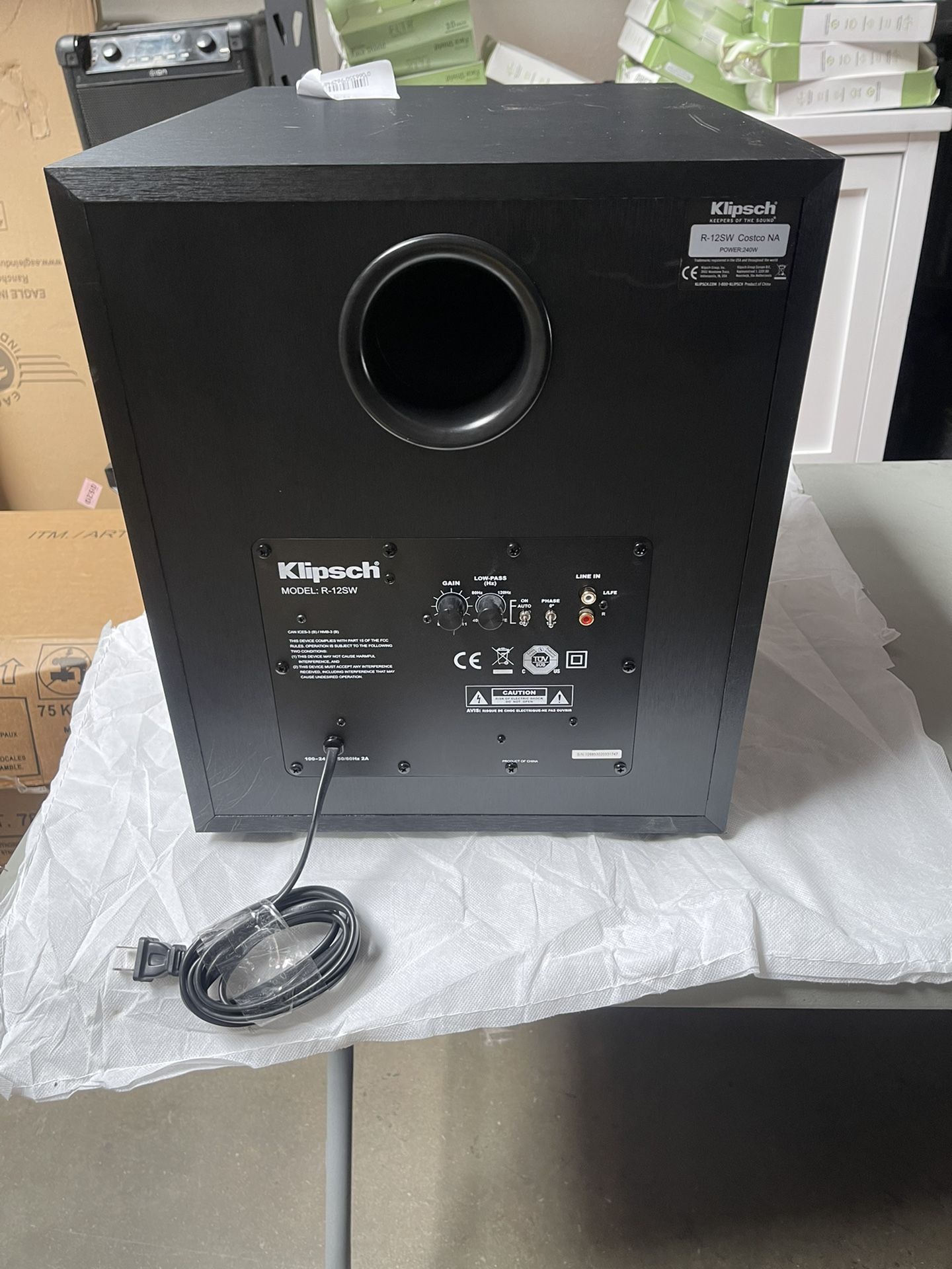 Klipsch R-125w Subwoofer 🔊
