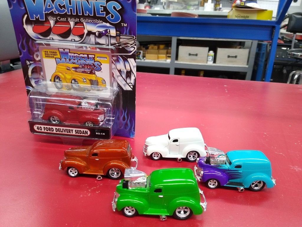 5 '40 Ford Sedan Deliveries Muscle Machines