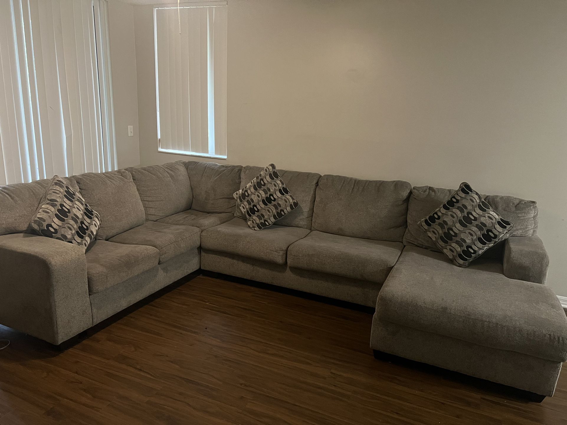 Grey Used Sectional Couch