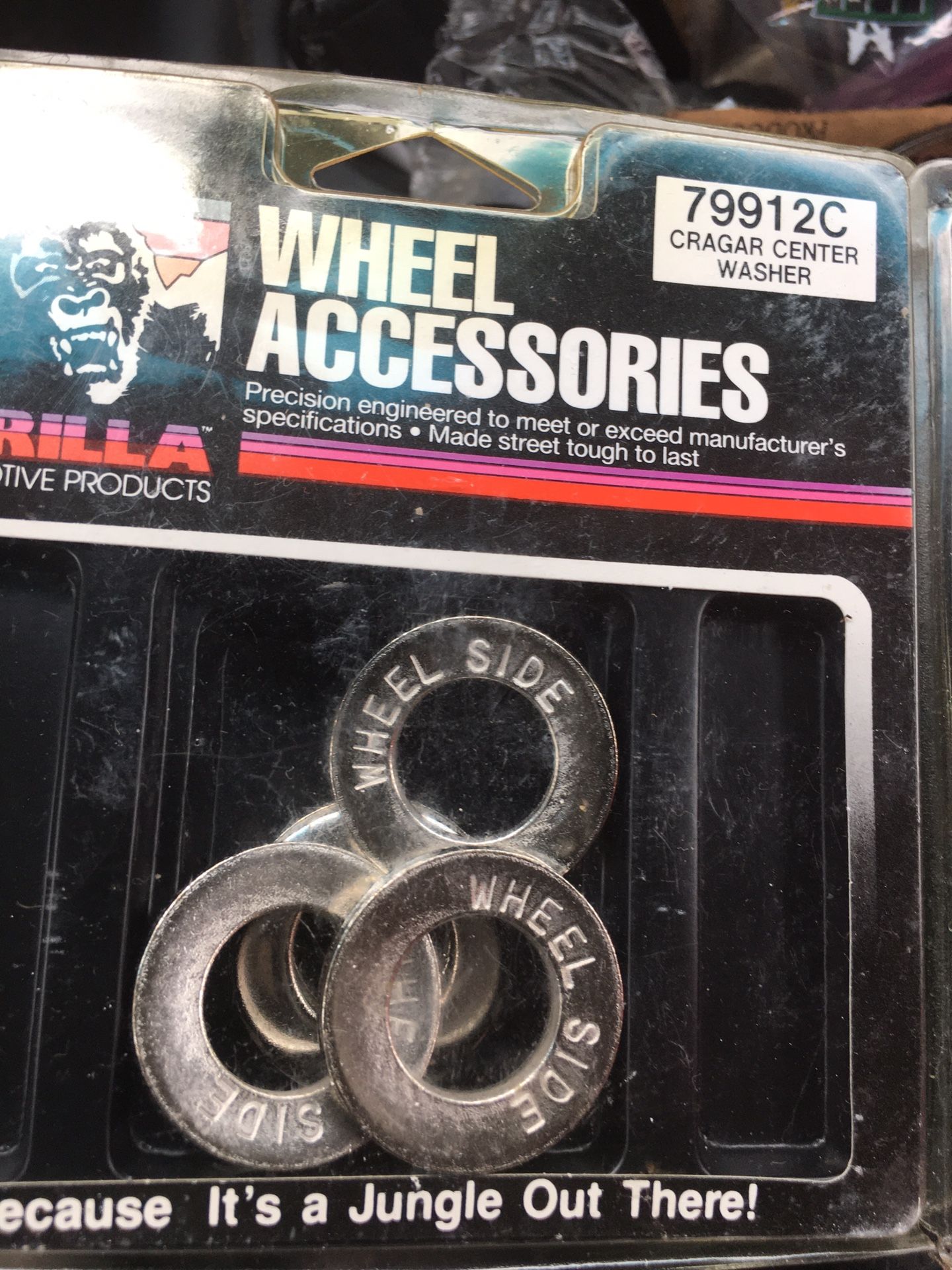BRAND NEW 8-CRAGAR MAG LUG NUTS 12MM X 1.50 AND 18 CRAGAR CENTER WASHERS $30.00