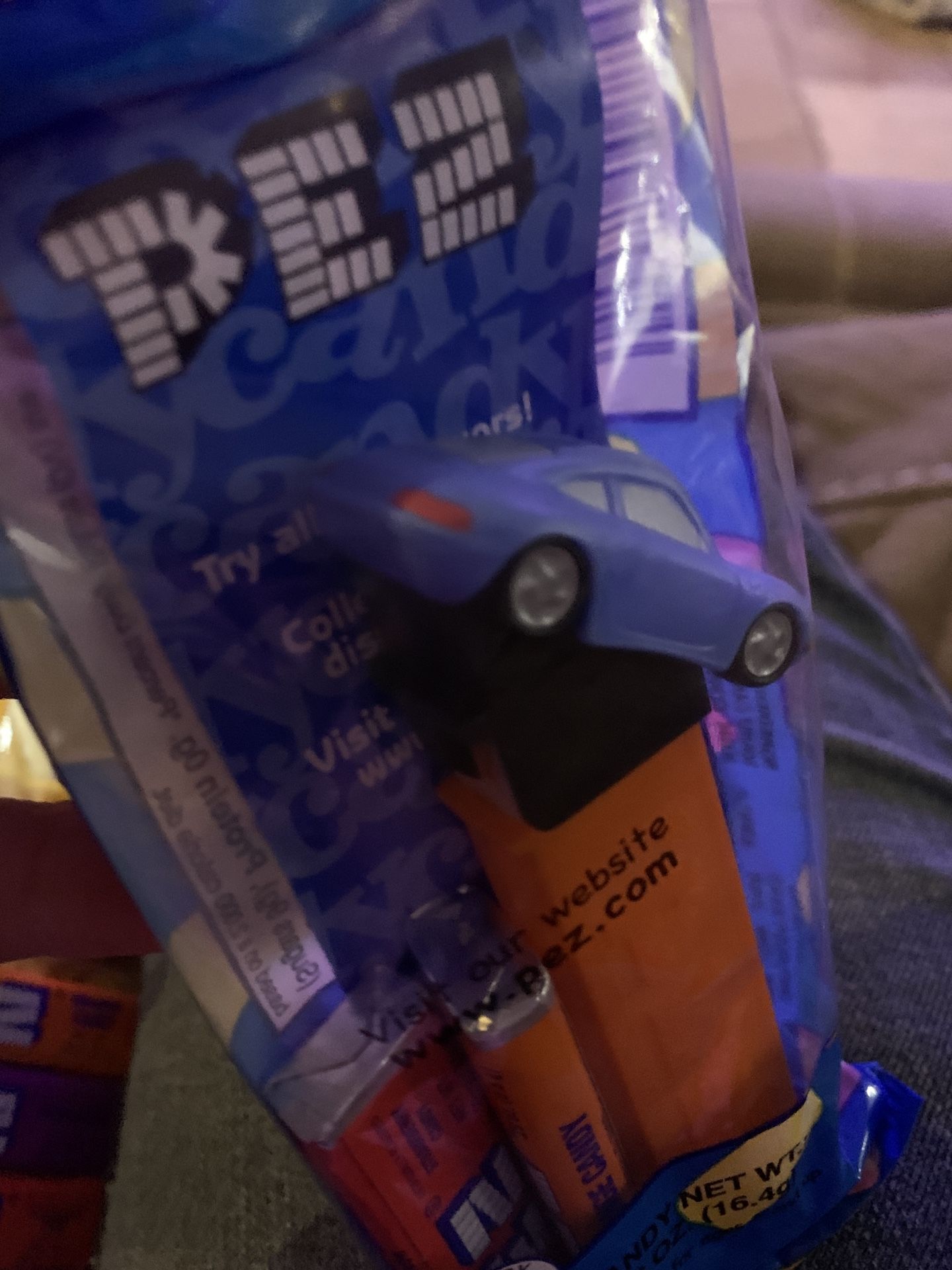 PEZ Candy Dispenser Disney Pixar Cars Movie Sally Porsche New In Package