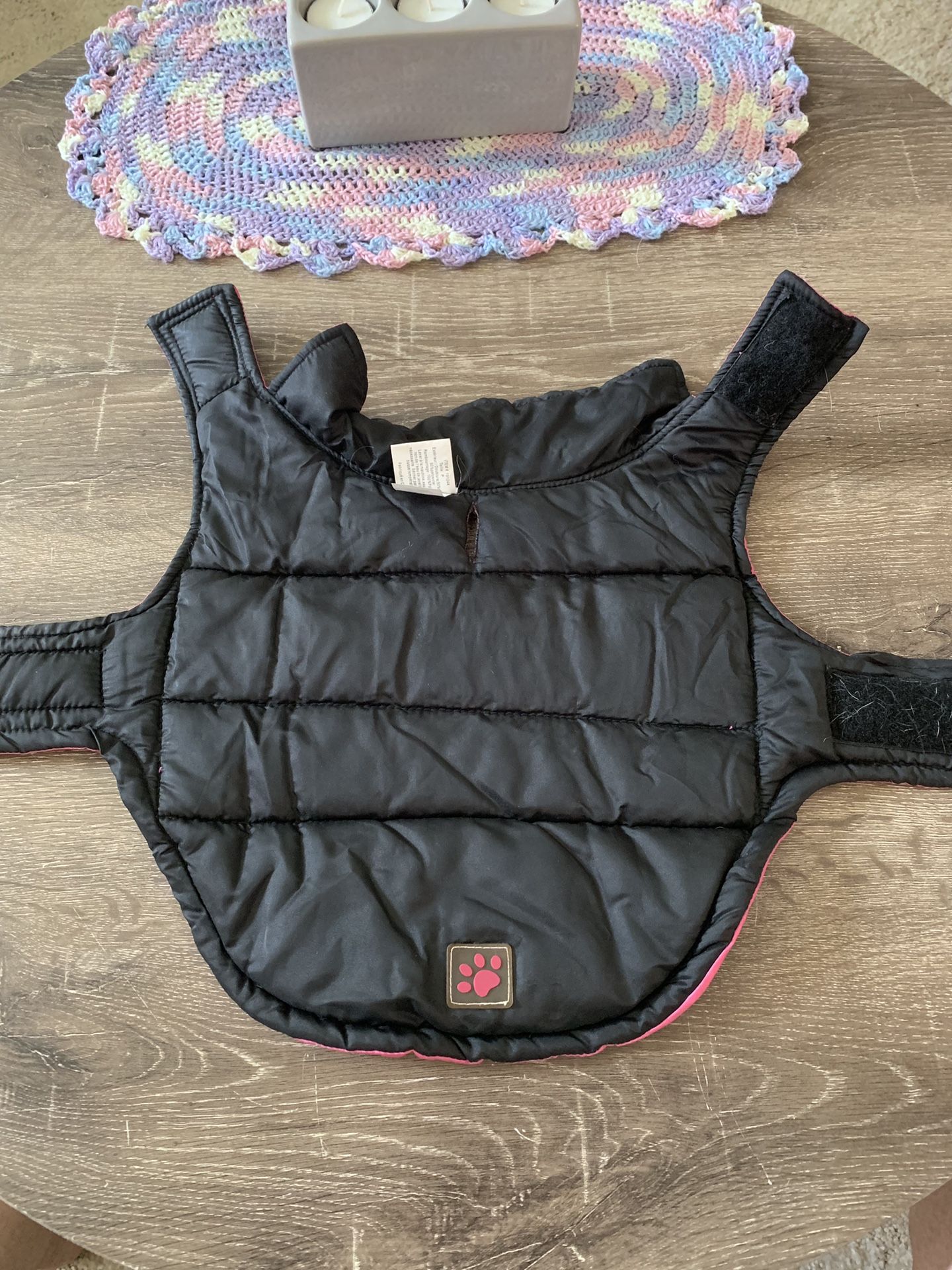Dog jacket size small
