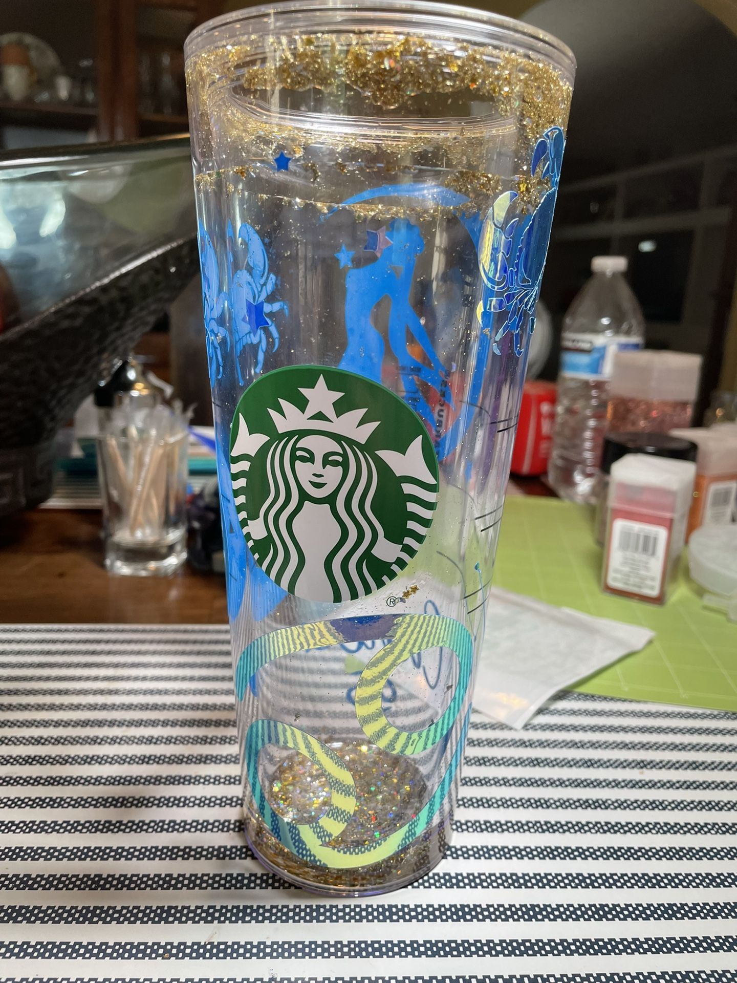 Sailor Moon/zodiac Snow globe Tumbler