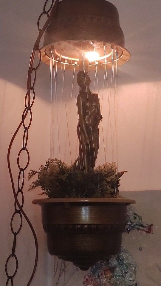 1970's Vintage Oil Lamp