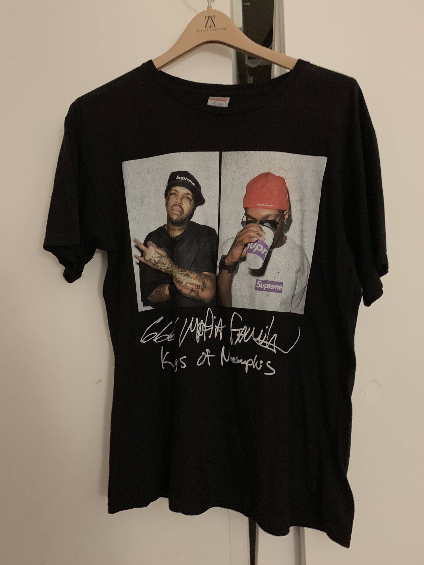 Supreme Thnee Six Mafia T-shirt | coastalcareeracademy.com