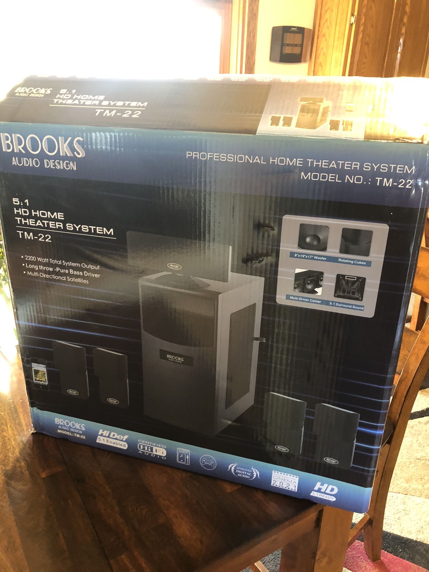 Brooks Audio Design Home Theater System Tm-22 for Sale in Saint Charles, MD  - OfferUp