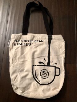 The Coffee Bean & Tea Leaf Reuseable Canvas Tote Bag— Swipe For Photos Thumbnail