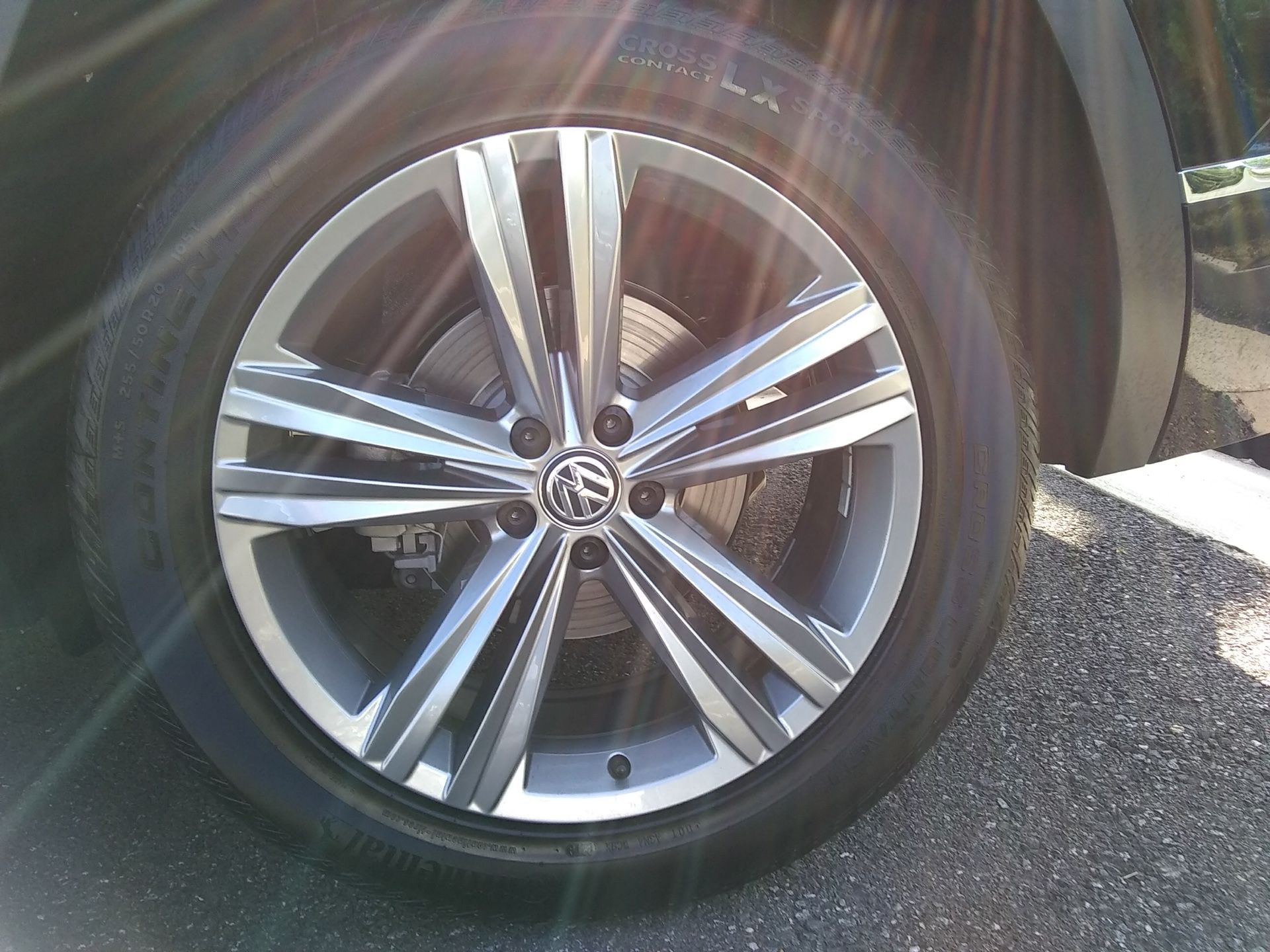 Volkswagen Atlas OEM 20 Trenton Wheel Galvano Grey Metallic 