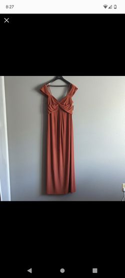 Cinnamon Bridesmaid Dress Size 14 Thumbnail